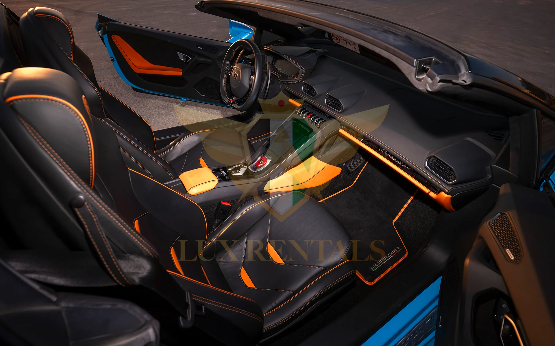 Huracán Evo Spyder - LUX RENTALS DUBAI