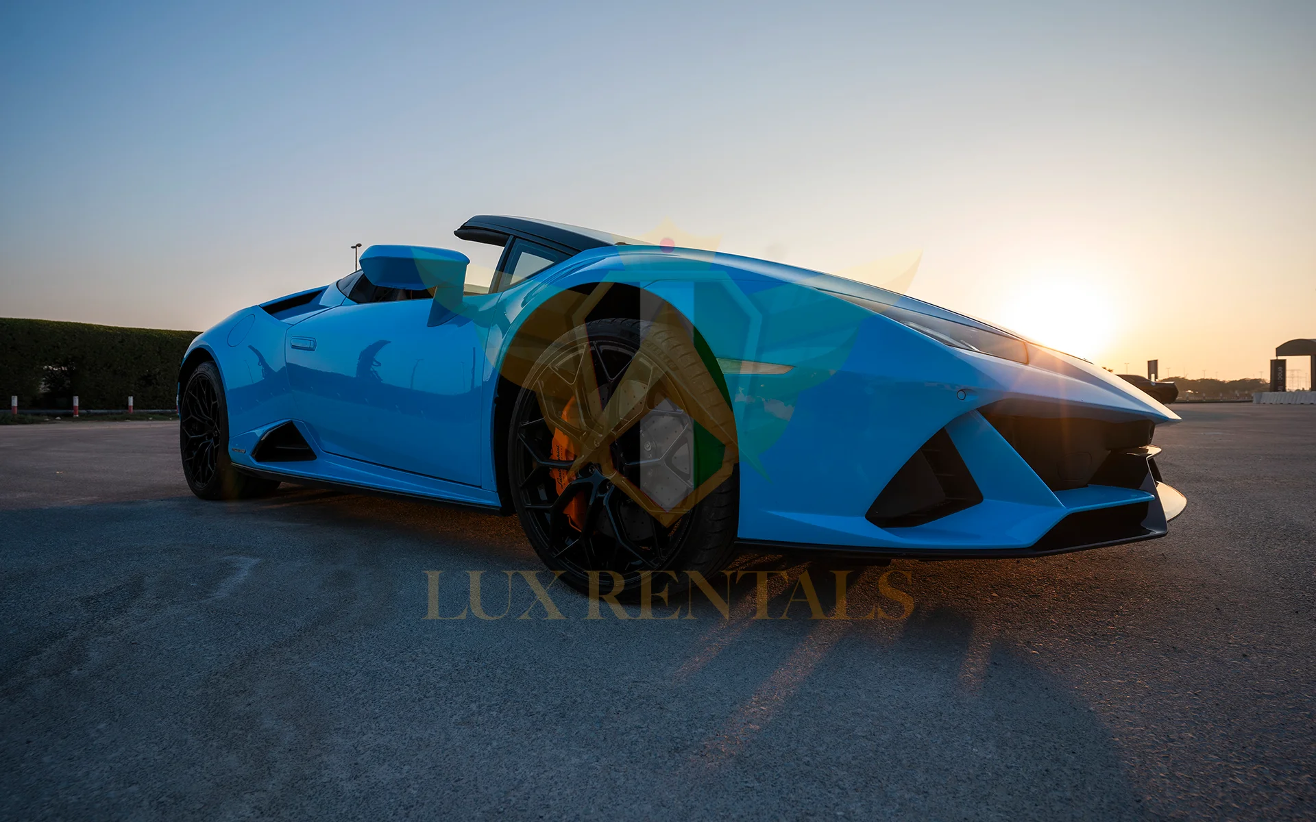 Huracán Evo Spyder - LUX RENTALS DUBAI