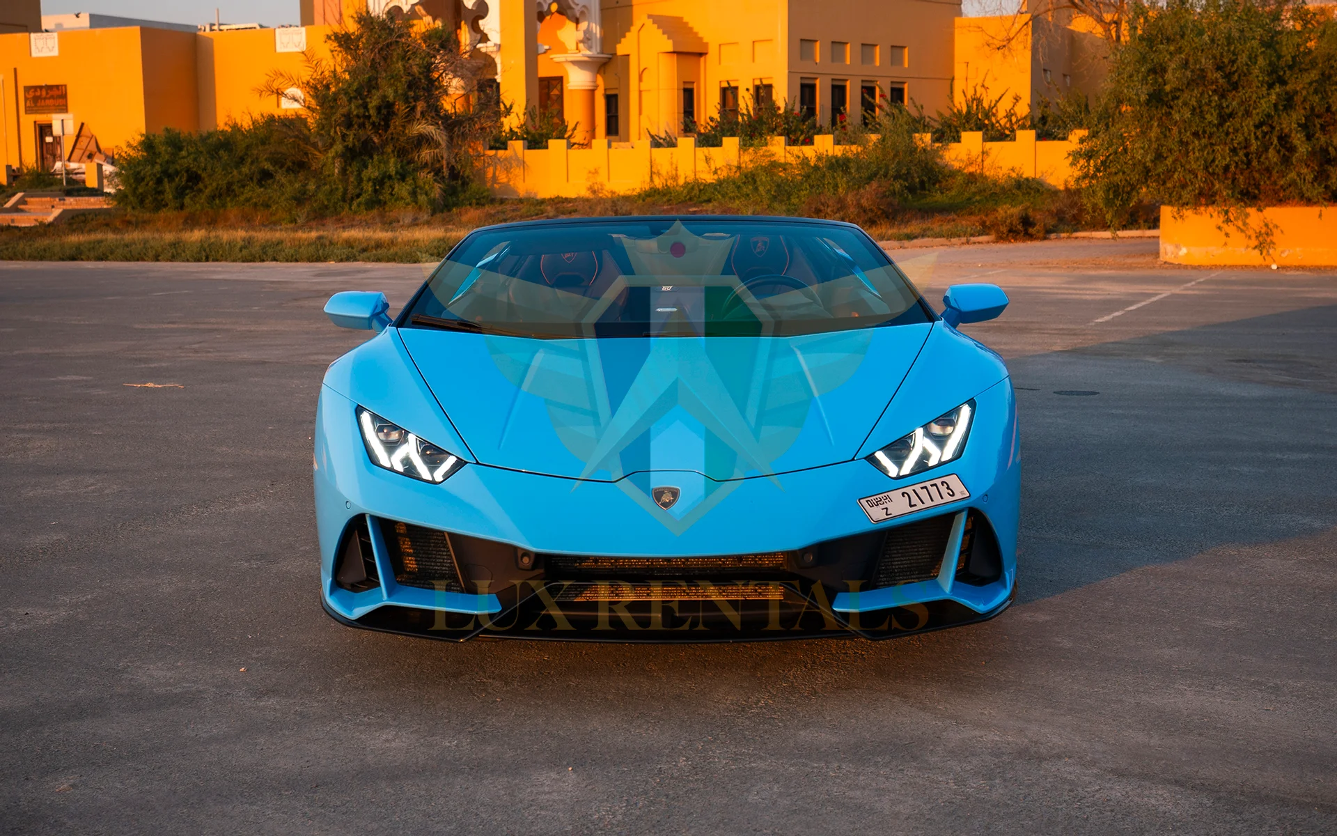 Huracán Evo Spyder - LUX RENTALS DUBAI